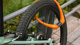 Велосипедный замок Ulac Prague Si Cable Lock Combo Orange