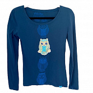 Лонгслив Electra Night Owl Longsleeve Dark Blue (Size S)