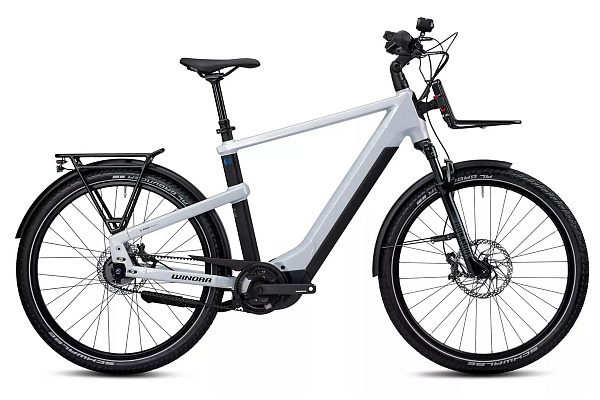 Электровелосипед Haibike Winora Хардтейл Yakun R5 Pro low step i750Wh 12-G Deore Low ice sz55 L