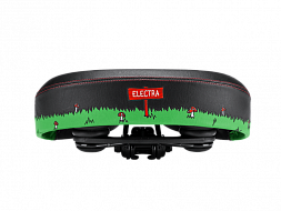 Седло для велосипеда Electra Gnome Saddle w/Elastomers Black