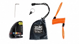 Велосипедный замок Ulac Air Alarm Combo Disc Lock Sky