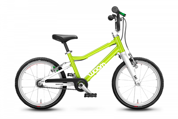 Детский велосипед Woom original 3 AUTOMAGIC G lizard lime 16