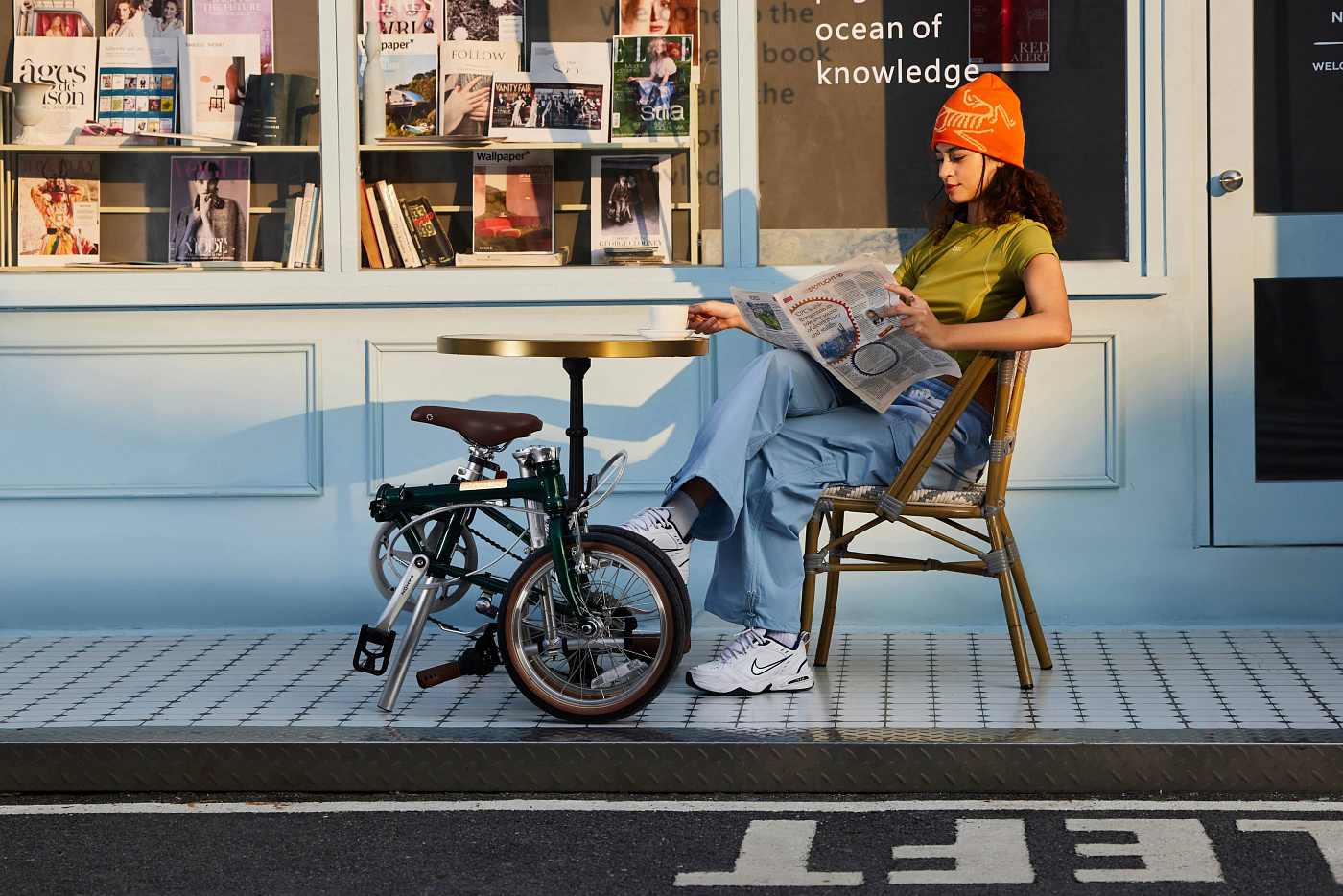 Складной велосипед Dahon Boardwalk D8 20'' Oliver green