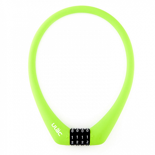 Велосипедный замок Ulac Prague Si Cable Lock Combo Lime