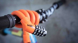 Велосипедный замок Ulac 1970 Memory Cable Lock Combo Grey