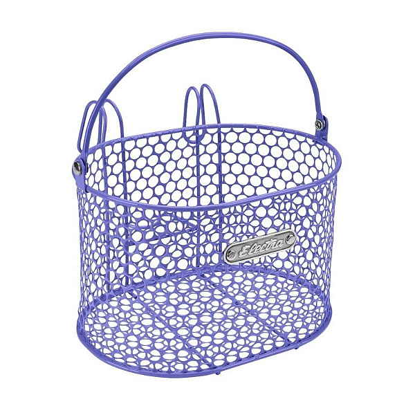 Корзина для велосипеда Electra Honeycomb Small Hook-Mounted Handlebar Basket Purple